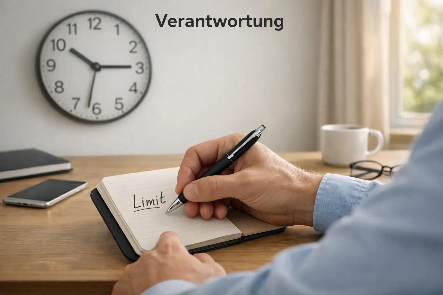 Verantwortungsvolles Wetten – Person setzt sich bewusst ein Limit